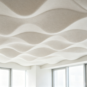 Panneau mural acoustique personnalisé en fibre de polyester, panneau insonorisant, <span class=keywords><strong>solution</strong></span> écologique résistante au feu pour les entrepreneurs et les constructeurs - Product Image 3