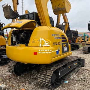 รถขุดรถขุดรถขุด PC120 PC110 PC70เครื่องจักรก่อสร้างทางวิศวกรรมที่ใช้ในการก่อสร้าง Komatsu70 excadora Komatsu - Product Image 5