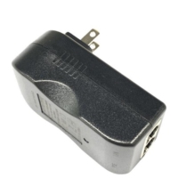 Adaptador RJ45 Power Over Ethernet (PoE) de 100-240 Vca a 48 V 0.5A Gigabit, Inyector PoE Pasivo para Cámaras Inalámbricas, Switch de Red y Puntos de Acceso (AP)