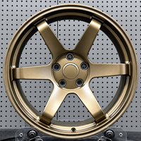 Jantes Beadlock forgées 6 branches chromées 18-24 pouces 5x120 pour BMW M2 M4 M5 M8 Rolls-Royce Land Rover Mercedes-AMG Audi