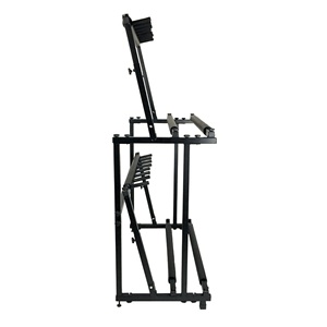 Estante <span class=keywords><strong>de</strong></span> exhibición <span class=keywords><strong>de</strong></span> raqueta <span class=keywords><strong>de</strong></span> <span class=keywords><strong>tenis</strong></span> para niños <span class=keywords><strong>de</strong></span> Bádminton <span class=keywords><strong>de</strong></span> 14 posiciones <span class=keywords><strong>de</strong></span> doble capa - Product Image 3