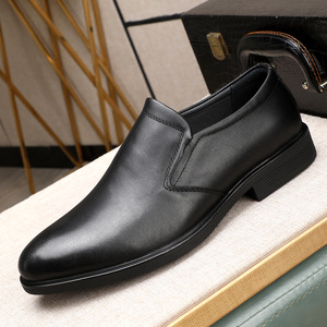 Zapatos de Cuero para Hombre de Negocios - Nuevo Estilo 2025, Zapatos Profesionales de Tacón Bajo para Hombre, Cómodos y Transpirables para el Trabajo - Product Image 2