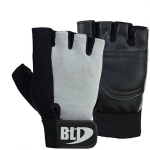 Gants de musculation pour hommes de qualité supérieure avec logo personnalisé, en cuir PU antidérapant et respirant pour l'entraînement en salle de sport - Product Image 1