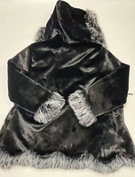 Nouveau Manteau en Fausse Fourrure Femme – Longue Veste Oversize avec Capuche Fourrée, Chaud et Luxueux Vêtement d'Extérieur Hivernal (Service OEM)