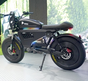Bicicleta de Montaña Negra 2025 Más Vendida, 60V50AH, con Motor en el Buje Trasero, Batería de Litio, 3 Velocidades, Sin Escobillas, GZ 60V 45AH HCBK-SS10 Negra - Product Image 1