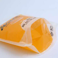 Impression en héliogravure transparente pour emballage plastique, boissons, jus, thé, vodka, eau minérale, sachet thermoscellable, qualité alimentaire liquide
