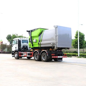 Camión de Basura SINOTRUK HOWO LHD/RHD con Gancho Elevador y Compactador Móvil Desmontable para Transferencia de Residuos - Venta Directa de Fábrica - Product Image 4