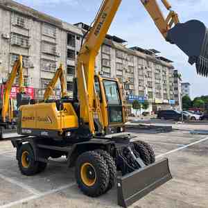 Gran oferta China, Nueva excavadora sobre orugas de 9 toneladas, excavadora EA7125H con alta calidad - Product Image 2
