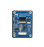 Écran tactile capacitif de 2,8 pouces pour Raspberry Pi, 480*640, DSI, IPS, écran à liaison optique