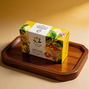 Jabón Aclarante de Cúrcuma Kermin Mejorado con Tecnología de Encapsulación para Preservar los Ingredientes Activos Potentes para una Piel Clara y Saludable - Product Image 1