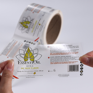 Fast Shipping Custom Printed Long Strip Vinyl <b>Roll</b> <b>Stickers</b> Self Adhesive Waterproof Labels For Bottle - Product Image 1