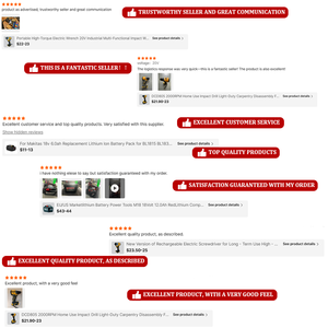 Juego de Herramientas Compacto <span class=keywords><strong>M18</strong></span> Inalámbrico, Juego de Herramientas Eléctricas Multifuncionales para Construcción y Bricolaje - Product Image 4