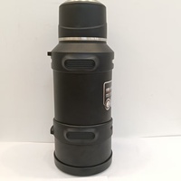 Botella de agua sin BPA a prueba de fugas con aislamiento al vacío de acero inoxidable 316 de gran capacidad, taza portátil de diseño moderno para viajes al aire libre