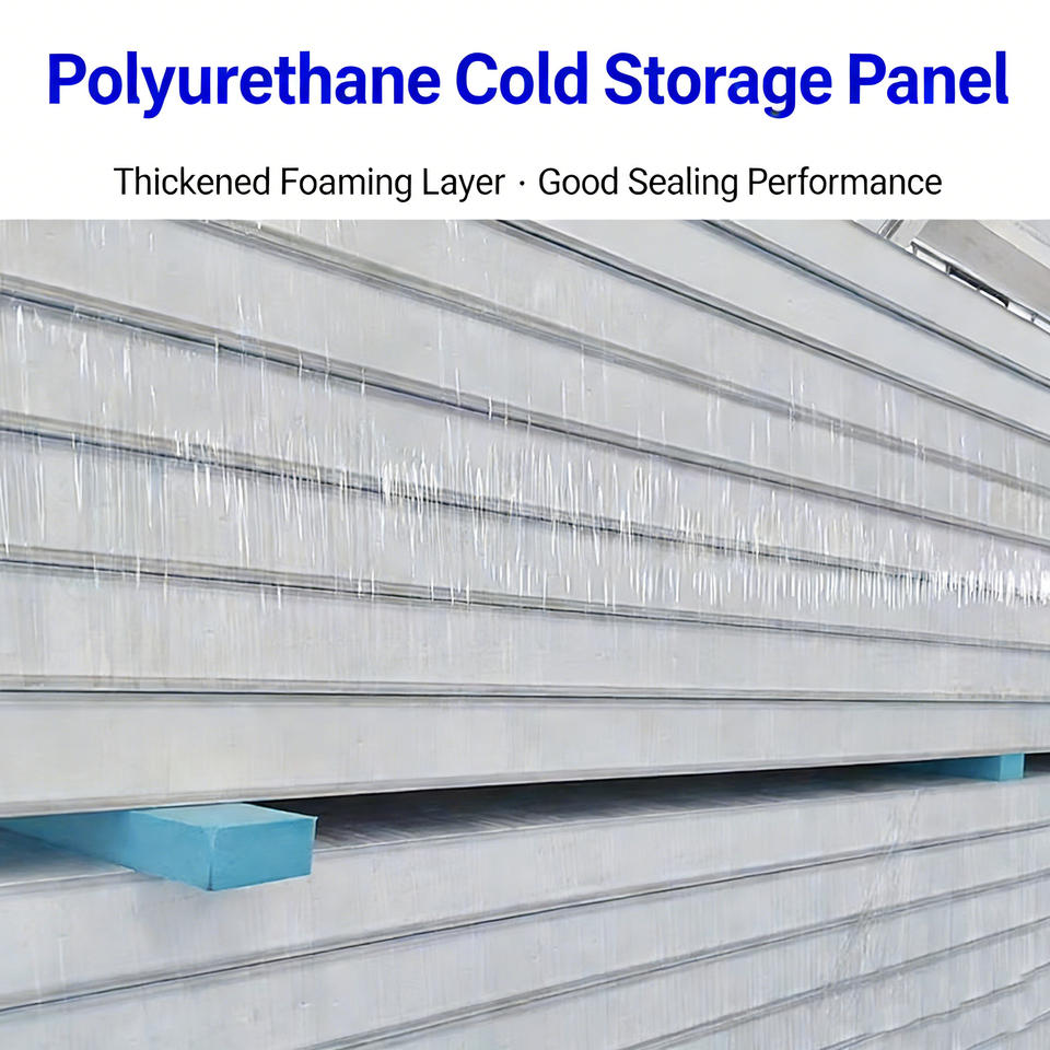 PU/PIR Insulation Sandwich Panels for Cold Storage - Fireproof Cold ...