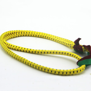 Cordón elástico trenzado de nailon recubierto Xinda de longitud personalizada, impermeable, ecológico, para bolsas de zapatos y unión de prendas, 3-5mm - Product Image 1