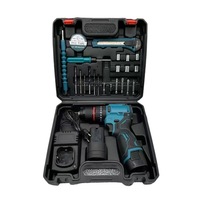 Perceuse à percussion sans fil KZ au lithium-ion, visseuse électrique portable pour le perçage et le vissage domestiques