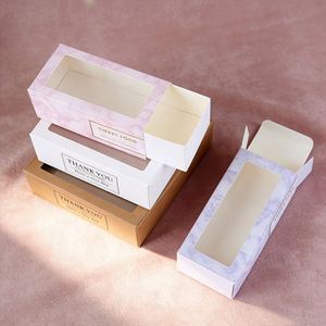 Factory Direct Custom UV Coated Gift <b>Card</b> <b>Box</b> White Cardstock Packaging - Product Image 3