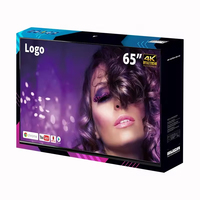 Ultra HD 65-Inci 4k/8k Android 9/11 Kustom 55 65 Televisi LED Pintar 65 Pengganti Layar 1080p 55 TV Pintar Televisor