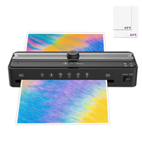 Laminadora de Bolsas A4 FNL010, Envío Gratis desde EE. UU., Manual, Frío y Caliente, Portátil, para Oficina y Hogar