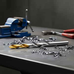 Broca helicoidal HSS de 1.5 mm con revestimiento de TiN para perforación de metal - Product Image 3