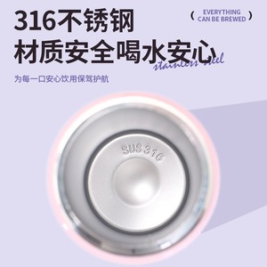 Labubu Cartoon Stainless Steel <b>Thermos</b> Cup 316 Insulated Portable Water <b>Bottle</b> For Travel Office Car Gift - Product Image 4