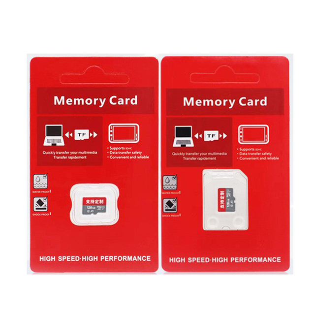 Wholesale 1TB 2TB 64GB 128GB 256GB 512GB Extreme Class10 U3 Plastic SD Card OEM LOGO High Speed TF Card