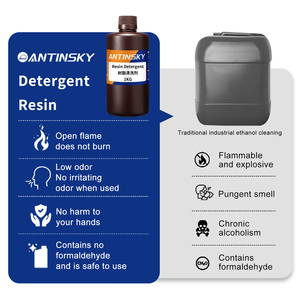 Detergente Antinsky para Impresión 3D con Resina, Bajo Olor, para Modelos LDC, Impresión 3D, Sin Daños a las Manos, Producto Plástico Seguro, 1 kg Líquido - Product Image 4