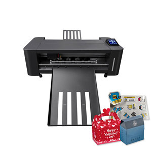 Cortadora de Etiquetas Automática BQ350SF de Doble Cabezal con Alimentación Automática para Vinilo y Cartón A3+, con Función de Corte y Plegado - Product Image 2