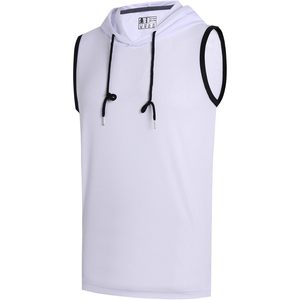 Débardeur à capuche sans manches pour homme Dehaner, séchage rapide, léger, vêtements de sport pour la salle de sport, UPF 50+ - Product Image 1