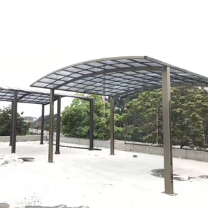 Abri de voiture extérieur <span class=keywords><strong>en</strong></span> métal pour toiture <span class=keywords><strong>en</strong></span> polycarbonate nouveau design avec résistance à la rouille pour garages auvents et abris de voiture - Product Image 3