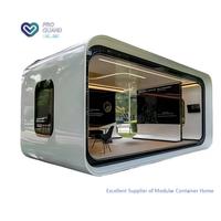 Luxueux modulaire chinois préfabriqué maison en forme de pomme sommeil Capsule cabine Portable Mobile Intelligent moderne conteneur