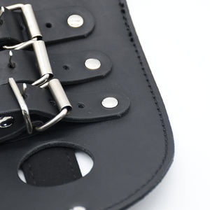 Sexy Verstelbare Pu Strats Slave Seksspeeltjes Riem Op Bondage Gear Dildo Volwassen Sm Harnas Ijzeren Ring Kuisheid Riem Ondergoed - Product Image 6