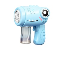 Machine à bulles portable entièrement automatique transfrontalière, jouet de Noël avec lumières, souffleur de bulles en plastique, cadeau pour enfants
