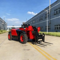 Chariot télescopique TR740 4x4, charge nominale 4000 kg, hauteur de levage 7000 mm, pneus tout-terrain 400/70R24
