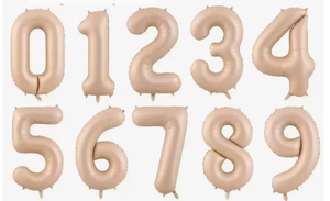 Globos de Número Dorados y Plateados de 32 Pulgadas, Empaquetados Individualmente, de 0 a 9, Globos de Mylar para Fiestas de Cumpleaños, DAMAI - Product Image 4