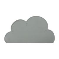 Style nordique Ins cuisine étanche isolation thermique bébé enfants Silicone nuage napperon assiette à dîner étudiant Table tapis pour