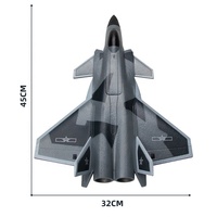 FX9630 2.4G 4 canaux 6 axes Gyro EPP mousse J20 RC planeur avion aile fixe télécommande extérieure RC avion avion volant jouets