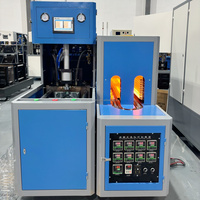 Máquina Semiautomática para Fabricar Botellas de Plástico para Bebidas, Agua y Jugos para Mascotas, Molde para Soplado por Estiramiento