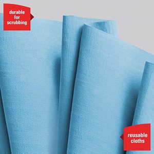 Rouleau de lingettes nettoyées pour graisse d'huile, 475 pièces, jetables, Jumbo, usage intensif à main, humides, en rouleau - Product Image 2