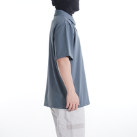 Chemise de golf décontractée pour homme de haute qualité, manches courtes, respirante, brodée, tricotée, 100% coton, chemises pour homme
