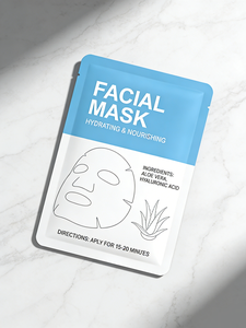 Sac de rangement pour masque facial de forme personnalisée, emballage jetable, organisateur de maquillage de voyage, pochette en plastique réutilisable, soins de la peau, cosmétiques - Product Image 3