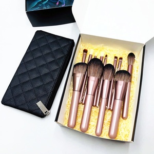 Juego <span class=keywords><strong>de</strong></span> brochas para maquillaje, caja <span class=keywords><strong>de</strong></span> regalo, 12 unidades, logotipo profesional - Product Image 1