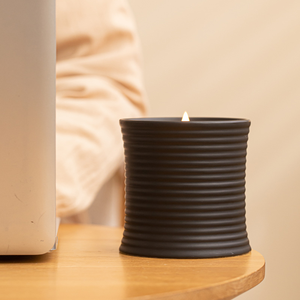 Décoration de tasse en céramique à la <span class=keywords><strong>cire</strong></span> de soja faite à la main en bois de santal écologique, très vendue - Product Image 3