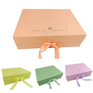 luxury Colored Fashionable Customized Paper Boxes empty gift box packaging