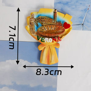 Fabbrica stampa personalizzata resina Palm Beach Vanuatu frigo magnete <span class=keywords><strong>souvenir</strong></span> - Product Image 6