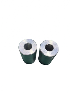 Custom CNC Turned Carbon Steel Parts | Precision CNC Machining Components Metal Sleeve with Cross Hole Cylindrical <b>Bushing</b> - Product Image 2