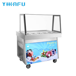 Machine à glaces roulées thaïlandaises à plaque plate - Product Image 2