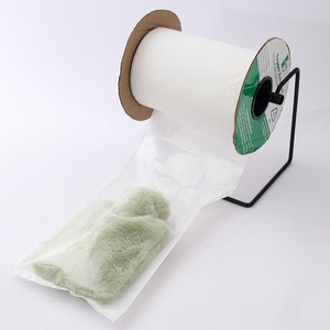 Mới chuyên nghiệp sản xuất tùy chỉnh cuộn túi Trắng đầy màu sắc <span class=keywords><strong>LDPE</strong></span> cuộn túi đục Túi tự động trên cuộn - Product Image 2