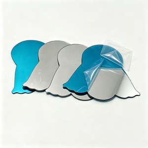 Wholesale Ghost Shape <b>Acrylic</b> Semi-Transparent <b>Mirror</b> Halloween Spooky One-Way Reflective Decoration Ornament - Product Image 1
