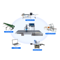 Impresora de inyección de tinta térmica automática de alta velocidad Docod OEM/ODM 12,7mm máquina impresora Tij para impresión de logotipo de código de lote de Fecha